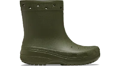 Crocs Classic Boot In Army Green