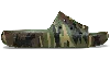 Crocs Classic Camouflage Slide 2.0 In Green