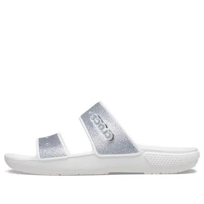 Crocs Classic Casual Fashion Unisex Silver Slippers In Multi