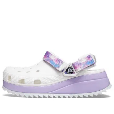 Crocs Classic Hiker Dream Clogs Unisex White / Lavender M10