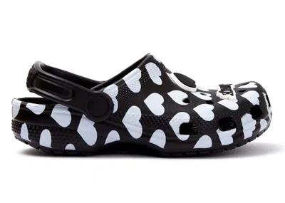 Pre-owned Crocs Classic Clog Awake Ny (junior) Sneakers In Black/white