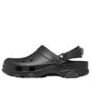 Crocs Classic All Terrain Clog 206340-001 Unisex Black Croslite Adjustable Strap