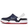 Crocs Classic Clog Beach Shoe Blue White In Multi