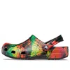 Crocs Classic Clog Beach Unisex Black Sandals 'black' In Multi