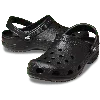 Crocs Classic Graphic Work Clog In Black