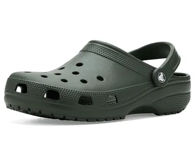 Crocs Classic Clog Clog Shoes Field Green :