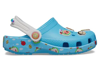 Pre-owned Crocs Classic Clog Cocomelon Sneakers In Electric Blue