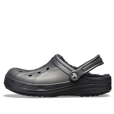 CROCS CROCS CLASSIC CLOG CROCS STAY WARM WEAR-RESISTANT SPORTS UNISEX BLACK SANDALS