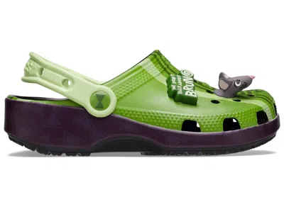 Pre-owned Crocs Classic Clog Disney Encanto Bruno Sneakers In Green/black