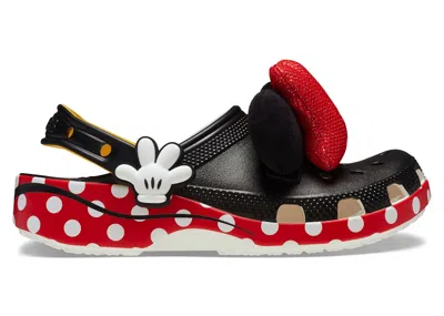 Pre-owned Crocs Classic Clog Disney Minnie Mouse Ears (kids) Sneakers In Multi