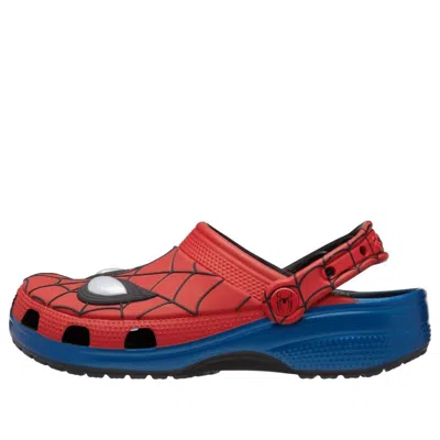 Crocs Classic Clog Grade School 'spider-man' In Black