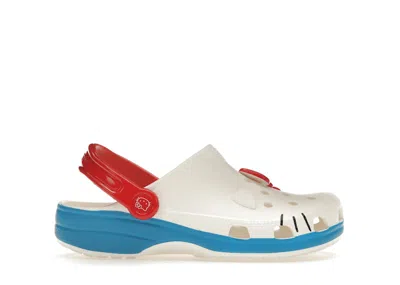 Pre-owned Crocs Classic Clog Hello Kitty I Am (kids) Sneakers In White