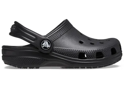 Pre-owned Crocs Classic Clog (kids) Sneakers In Black