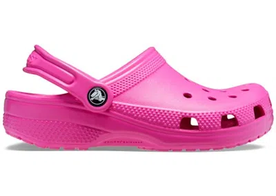 Pre-owned Crocs Classic Clog (kids) Sneakers In Juice