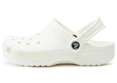 Pre-owned Crocs Classic Clog (kids) Sneakers In White