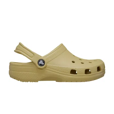 Pre-owned Crocs Classic Clog Kids 'wheat' | Tan | Kid's Size 13