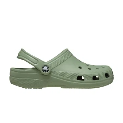 Pre-owned Crocs Classic Clog 'moss' | Green | Men's Size 13