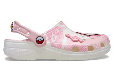 Pre-owned Crocs Classic Clog Pokémon Jigglypuff (kids) Sneakers In Pink/white