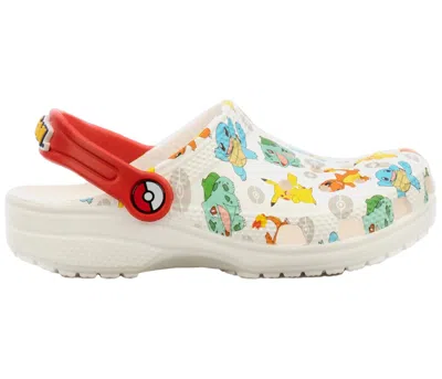 Pre-owned Crocs Classic Clog Pokemon (kids) Sneakers In White