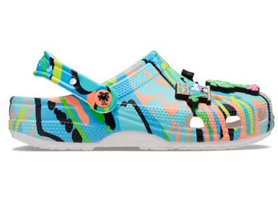 Pre-owned Crocs Classic Clog Steven Harrington Quickstrike (women's) Sneakers In Multi