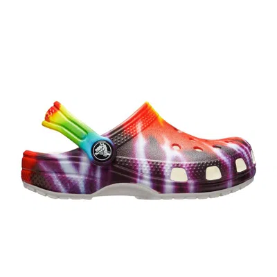 Pre-owned Crocs Classic Clog Toddler 'tie-dye' | Multi-color | Men's Size 7