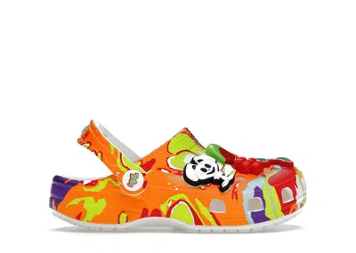 Pre-owned Crocs Classic Clog Trix (kids) Sneakers In White