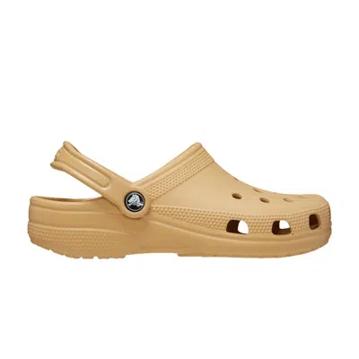 Pre-owned Crocs Classic Clog 'wheat' | Tan | Men's Size 3 In Brown