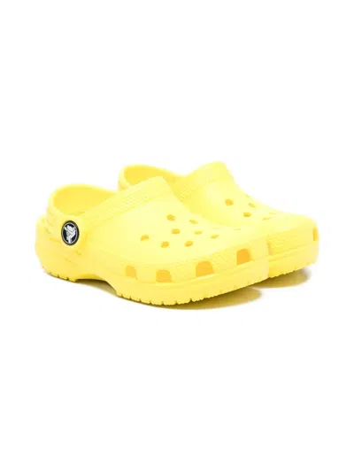 Crocs Kids' Classic Clogs In Yellow