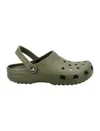 Crocs 'classic Sabot U' Sandals In Army Green