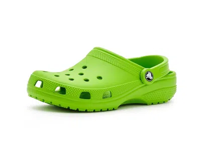 Crocs Classic Clogs (little Kid/big Kid) Kids Shoes  Green : 6 Big Kid M, Eva