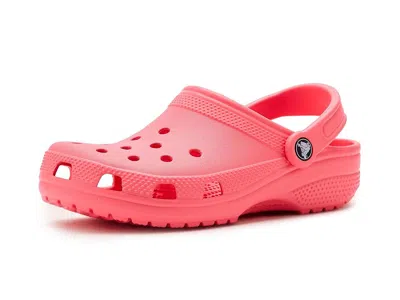 Crocs Classic Clogs (little Kid/big Kid) Kids Shoes Guava : 3 Little Kid M, Eva In Pink