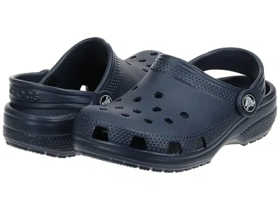 Crocs Classic Clogs (little Kid/big Kid) Kids Shoes Navy : 6 Big Kid M, Eva In Blue