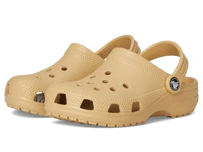 Crocs Classic Clogs (little Kid/big Kid) Kids Shoes Wheat : 4 Big Kid M, Eva In Multi