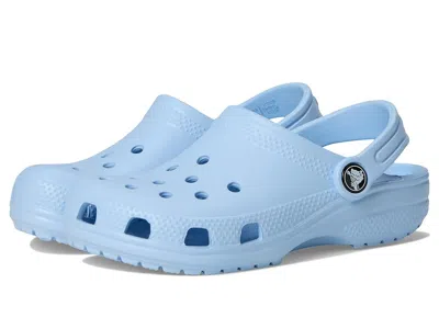Crocs Classic Clogs (little Kid/toddler/big Kid) Kids Shoes Blue Calcite : 3 Little Kid M