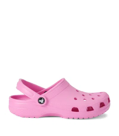 Crocs Kids'  Classic Glitter Girls Clogs Colour: Pink Tweed Glitter, Size: Junior 3 In Pink Tweed Glitter R