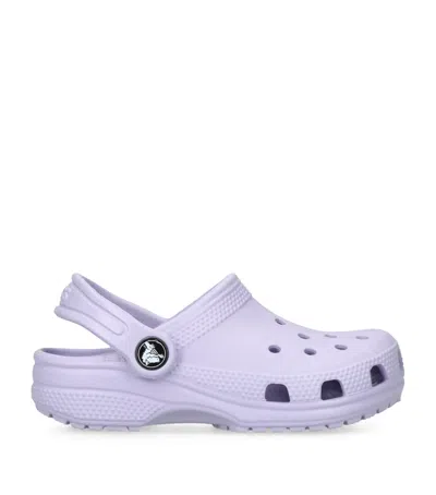 Crocs Kids' Classic Clogs In Purple