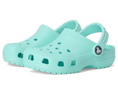 Crocs Classic Clogs (toddler) Kids Shoes Aquamarine : 10 Toddler M, Synthetic In Green