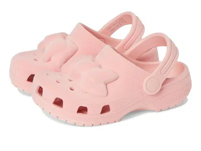 Crocs Classic Littles Clogs (infant) Kids Shoes Powder Pink Velvet : 2-3 Infant M, Eva In Neutral