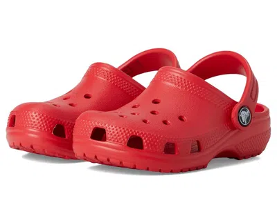 Crocs Classic Clogs (toddler) Kids Shoes Varsity Red : 9 Toddler M, Synthetic