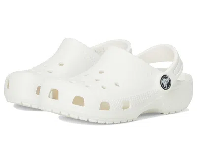 Crocs Classic Clogs (toddler) Kids Shoes White : 9 Toddler M, Synthetic
