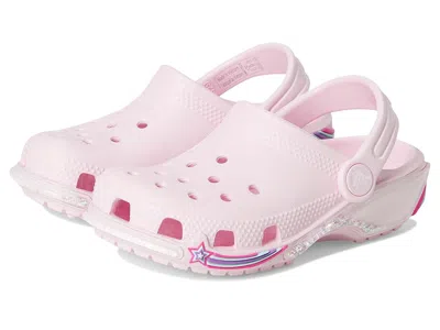 Crocs Classic Clogs With Patterns And Graphics Kids Shoes Pink Milk 1 : 9 Toddler M