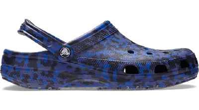 Crocs Classic Confetti Clog In Blue