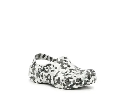 Crocs Classic Marbled Tie-dye Clog (toddler) Kids Shoes Black/white Confetti: 7 Toddler M
