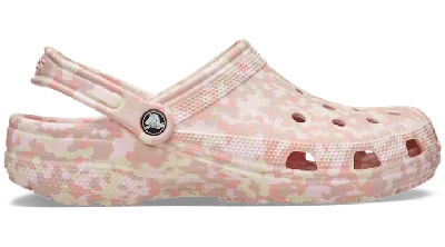 Crocs Classic Confetti Clog In Pink