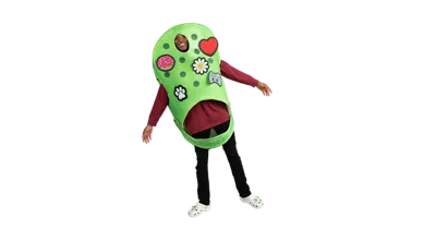 Crocs Classic Costume Left In Green Slime