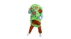 Crocs Classic Costume Right In Green Slime