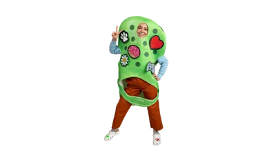 Crocs Classic Costume Right In Green Slime