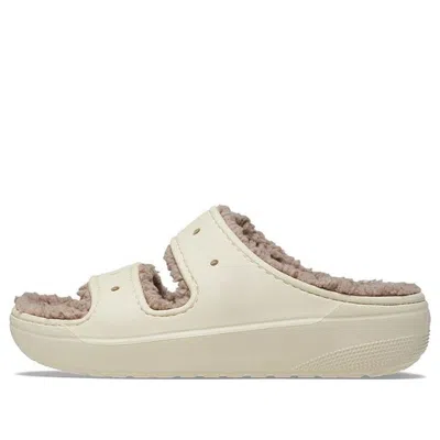 Crocs Classic Cozzy Sandal In Brown