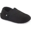 Crocs Classic Cozzzy Faux Fur Slipper Clog In Black