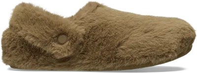 Crocs | Unisex | Classic Cozzzy Luxe Slipper | Slippers | Sepia | M12 In Brown